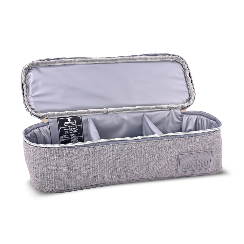 Geanta termica pentru mancare Avy cu 3 compartimente detasabile 33x11x10 cm grey - 2 | YEO