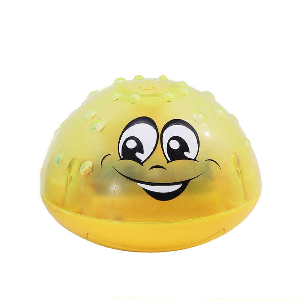 Jucarie de baie Fantana arteziana cu luminite 10 cm Yellow