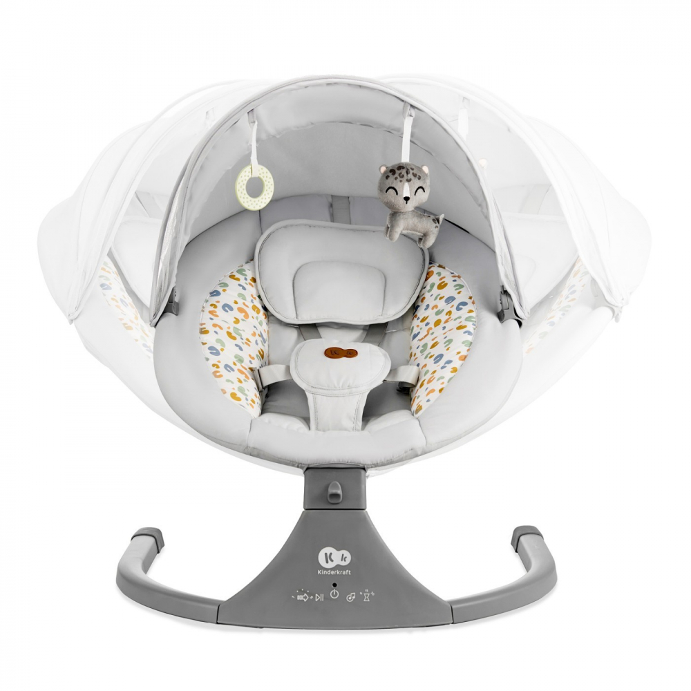 Leagan electric Kinderkraft Lumi 2 light grey - 2 | YEO