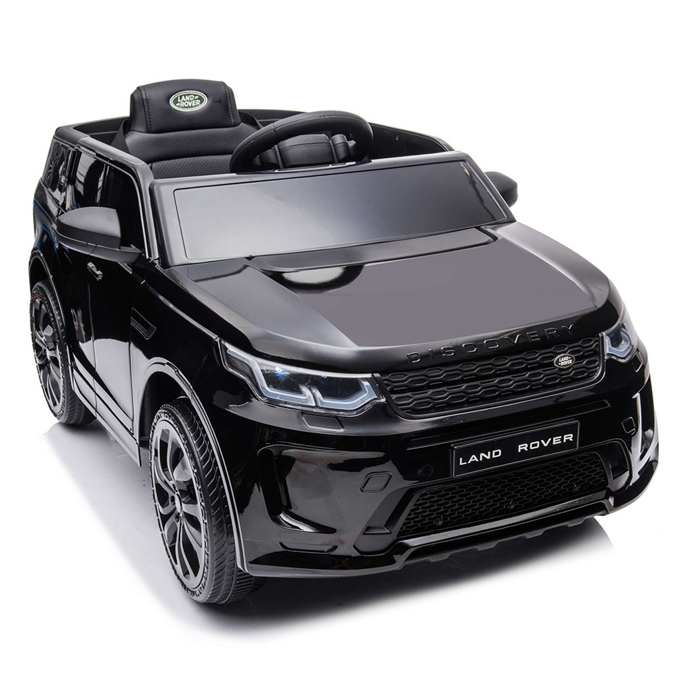 Masinuta electrica Chipolino SUV Land Rover Discovery cu scaun din piele si roti EVA black - 3