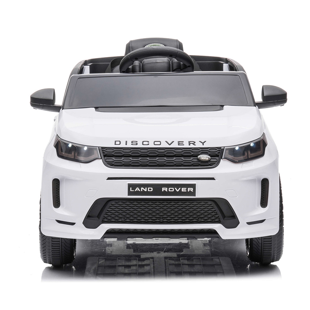 Masinuta electrica Chipolino SUV Land Rover Discovery cu scaun din piele si roti EVA white 50W