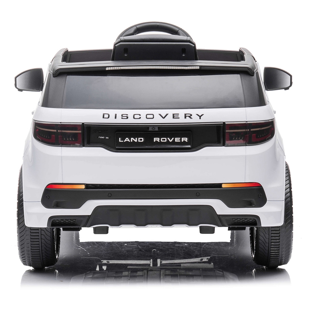Masinuta electrica Chipolino SUV Land Rover Discovery cu scaun din piele si roti EVA white - 7