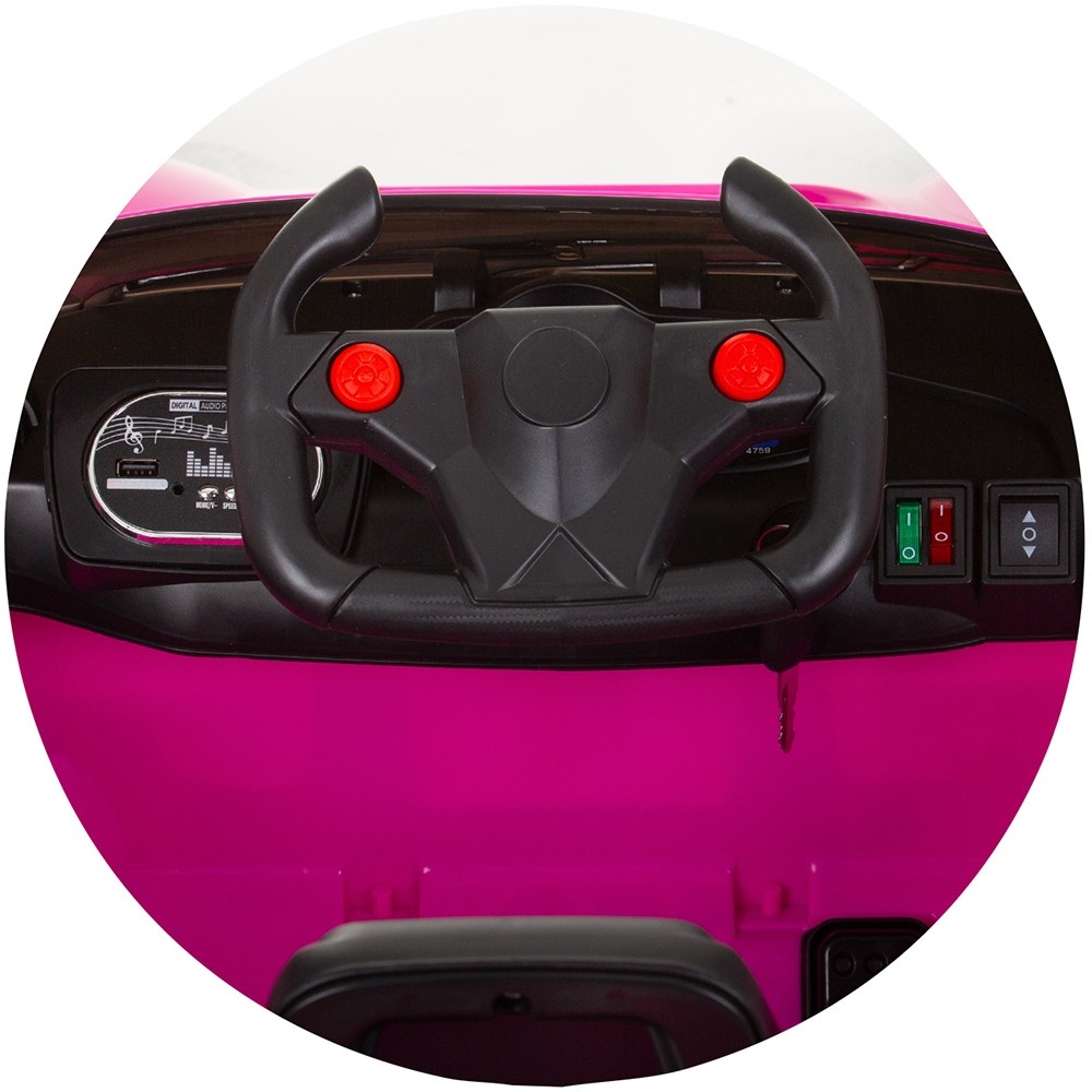 Masinuta electrica Chipolino Unicorn pink 50W - 7