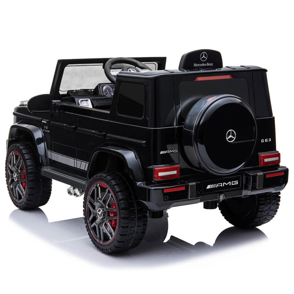 Masinuta electrica Mercedes G63 AMG mare negru - 1 | YEO