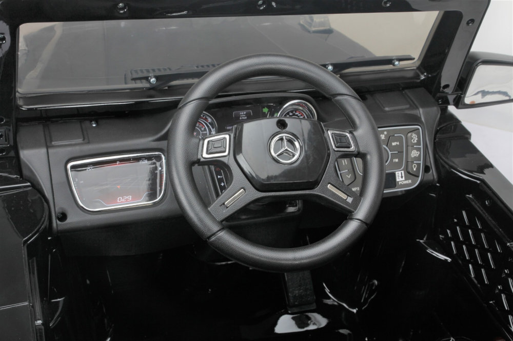 Masinuta electrica Mercedes G63 AMG mare negru - 4