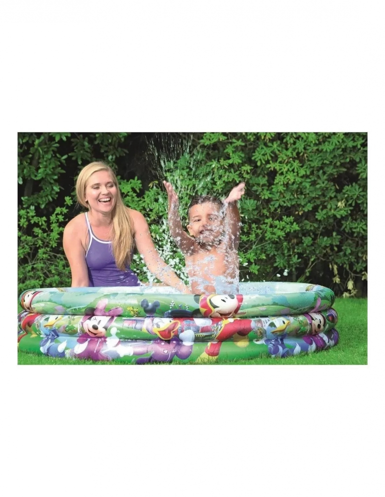 Piscina Mickey Mouse gonflabila pentru copii 2 ani+ Bestway 122 x 25 cm 140 litri - 1 | YEO