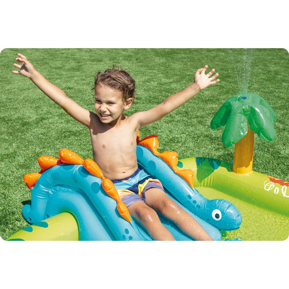 Piscina gonflabila cu tobogan Intex Dinosaur - 3 | YEO