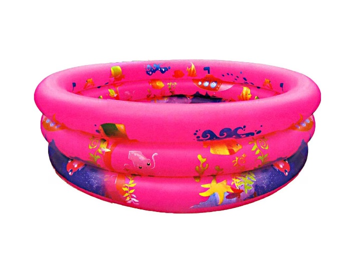 Piscina Gonflabila Pentru Copii 110 Cm X 38 Cm Roz Inchis