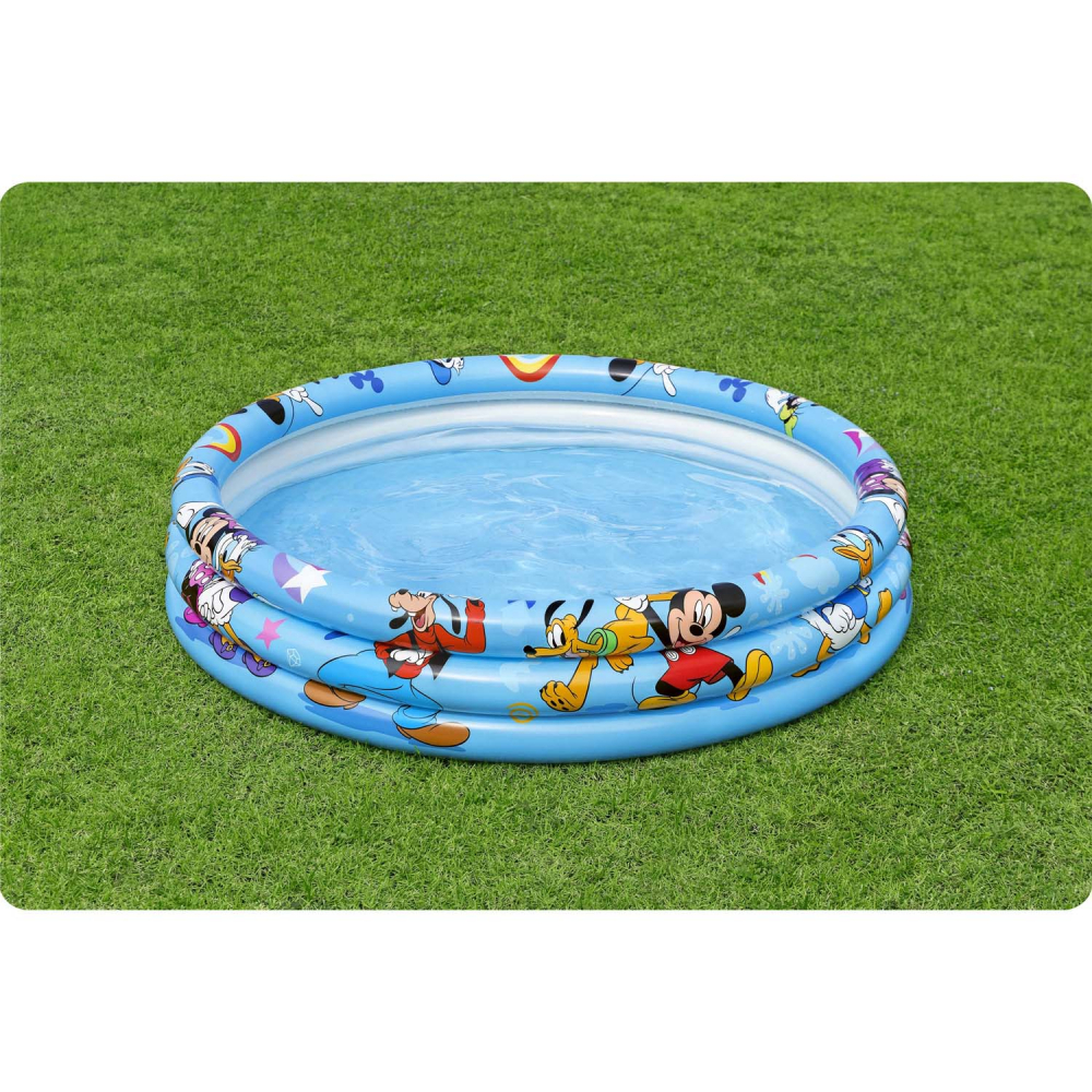 Piscina gonflabila pentru copii 2 ani+ Bestway Mickey Mouse 122 x 25 cm 140 litri - 1 | YEO