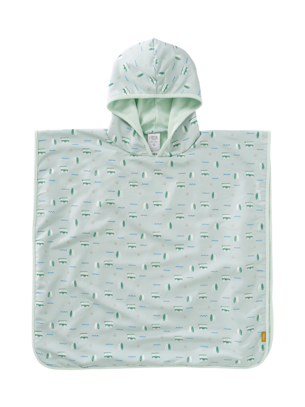 Poncho plaja anti-UV UPF50+ model Surfboy