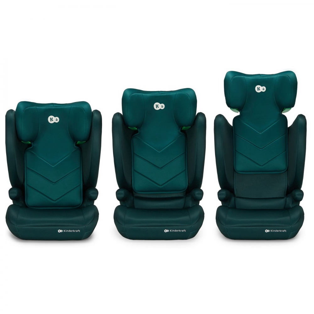 Scaun auto Kinderkraft I-Spark I-Size 100-150 cm green - 1 | YEO