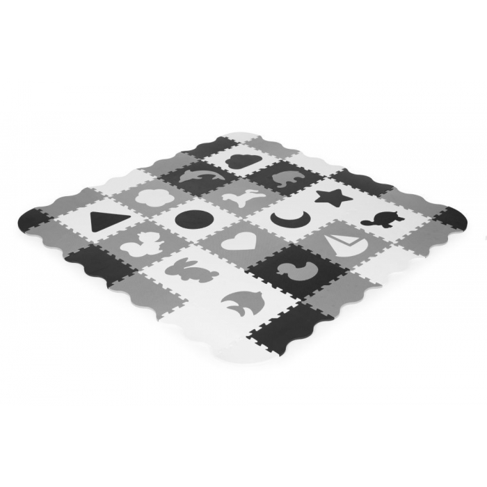 Salteluta de joaca Ecotoys tip puzzle cu pereti 36 elemente ECOEVA012 - 3