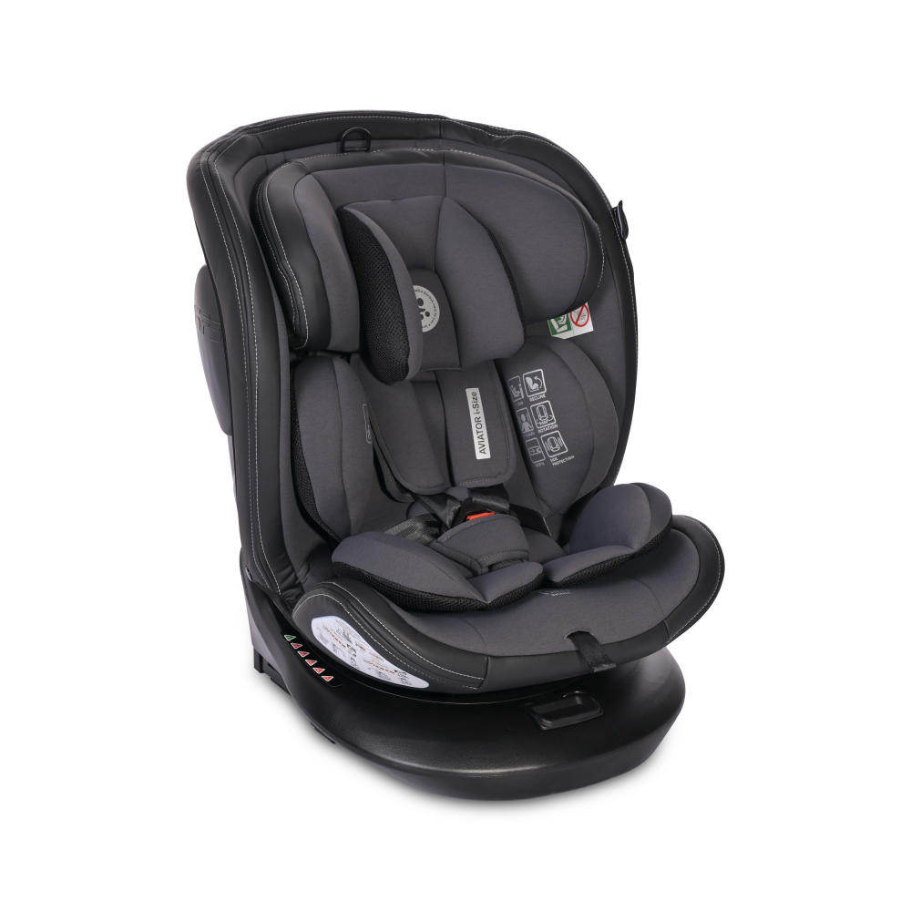 Scaun auto Aviator Isofix i-Size 40-150 cm certificat R129 Grey - 1 | YEO