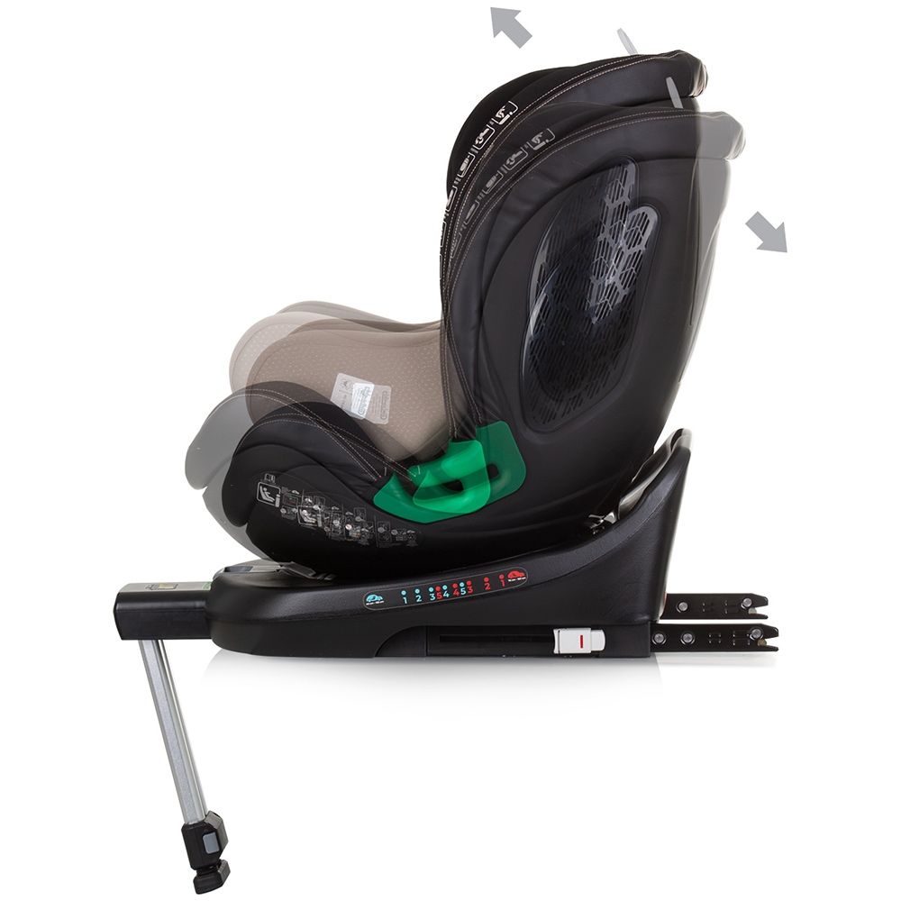 Scaun auto Chipolino Maximus I-Size 40-150 cm macadamia cu sistem Isofix - 4