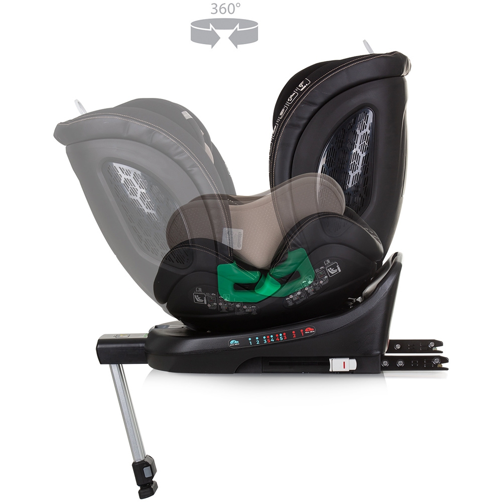 Scaun auto Chipolino Maximus I-Size 40-150 cm macadamia cu sistem Isofix - 6