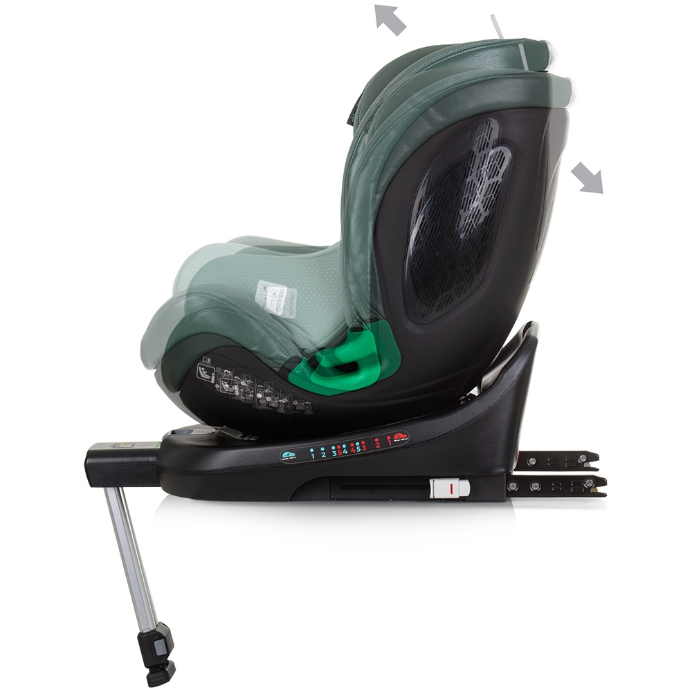 Scaun auto Chipolino Maximus I-Size 40-150 cm pastel green cu sistem Isofix - 4