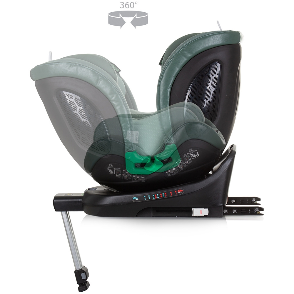 Scaun auto Chipolino Maximus I-Size 40-150 cm pastel green cu sistem Isofix - 6