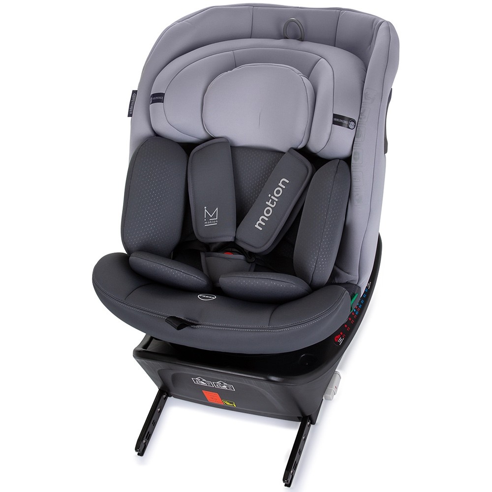 Scaun auto Chipolino Motion I-Size 40-150 cm granite cu sistem Isofix - 3