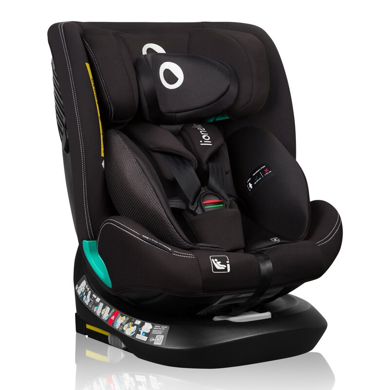 Scaun auto cu isofix Lionelo Bastiaan One i-Size 4 in 1 negru - 1