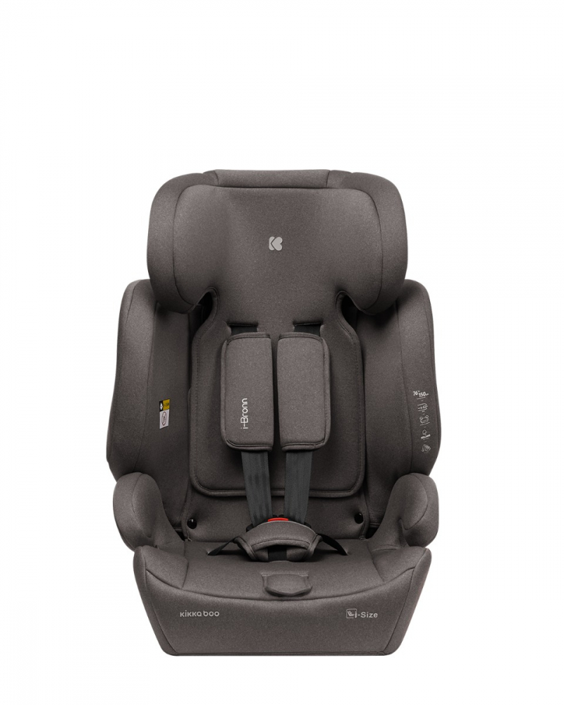 Scaun auto cu isofix KikkaBoo 76-150 cm i-Bronn i-SIZE Bej