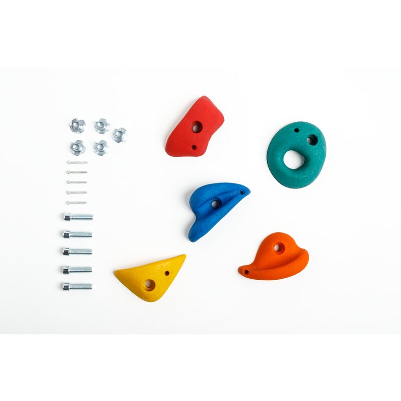 Set 5 pietre pentru escalada Dice medium 3 ani+ multicolor