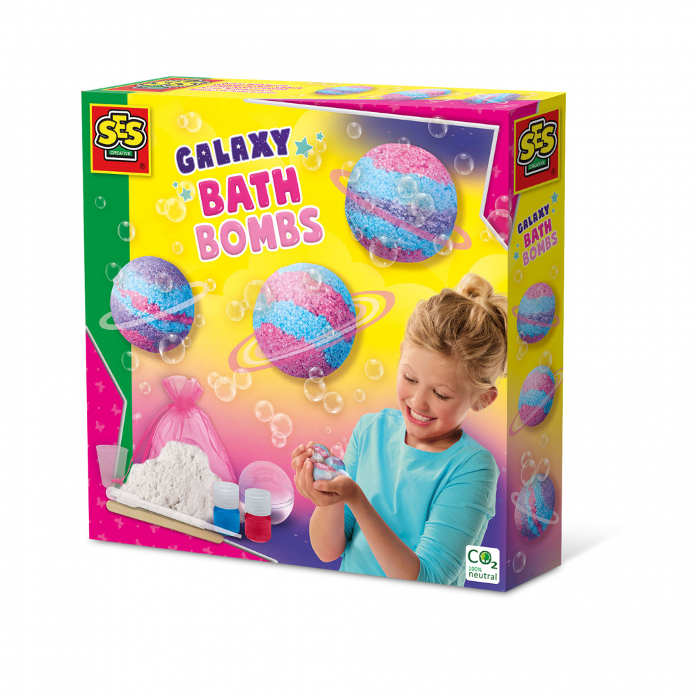 Set creativ Bombe de baie Galaxy - 2 | YEO