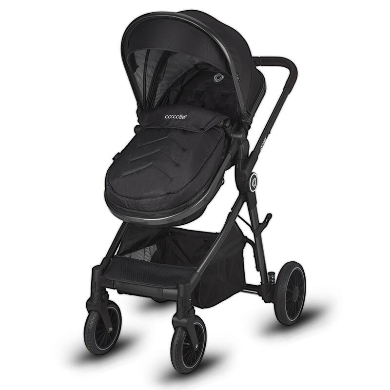 Carucior 3 in 1 transformabil Coccolle Ago Diamond black