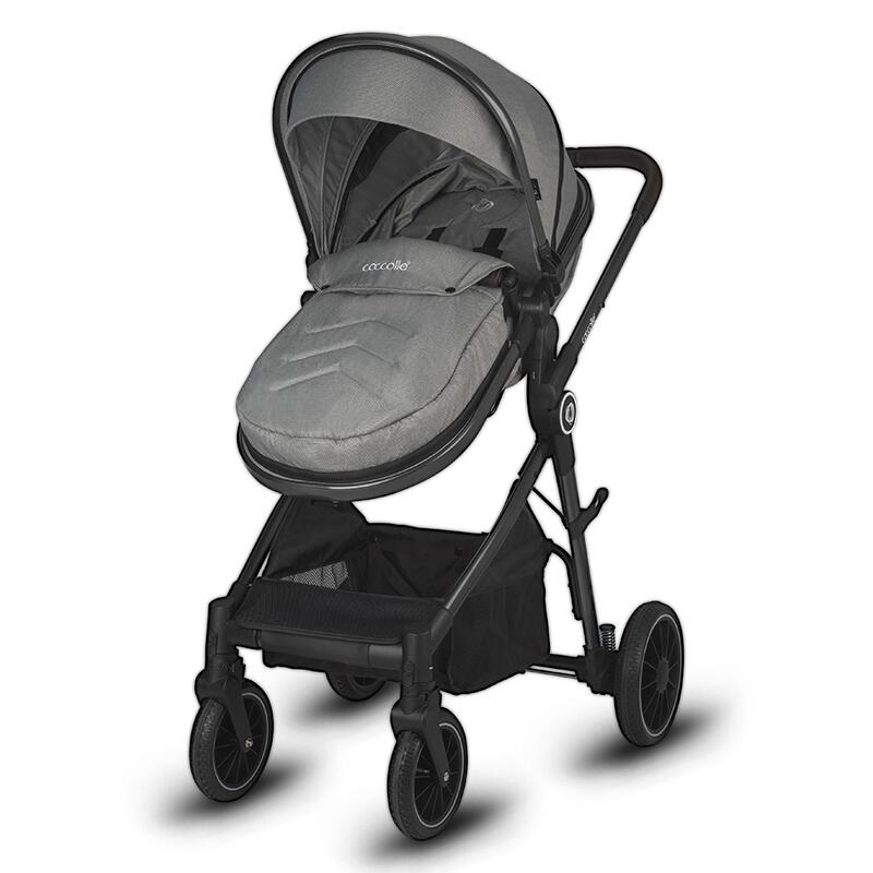 Carucior 3 in 1 transformabil Coccolle Ago Neutral grey i-Size - 10