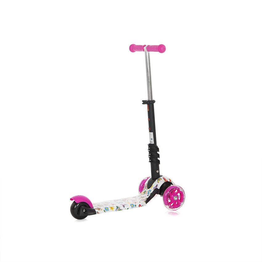 Trotineta pentru copii Smart Plus Pink Butterfly - 5