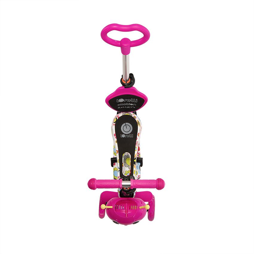 Trotineta pentru copii Smart Plus Pink Flowers - 3