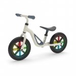 Bicicleta de echilibru Chillafish Charlie Glow cu roti din spuma Eva 10 inch Beige