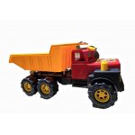 Camion basculant Super Mann Truck cu lopatica 350kg Red / Orange