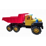 Camion basculant Super Mann Truck cu lopatica Yellow / Red