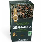 Ceai verde cu orez Genmaicha Aromandise bio 18 pliculete x 2g