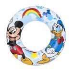 Colac gonflabil pentru inot 56 cm Bestway Mickey and Donald