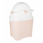 Cos ermetic scutece cu sac universal Diaper Champ capacitate 30 scutece One Old Pink