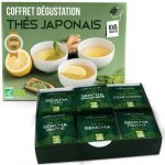 Cutie pentru degustare 6 tipuri de ceai japonez Aromandise bio 36 plicuri