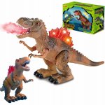 Dinozaur interactiv T-Rex cu lumina si fum XXL