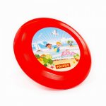 Disc frisbee Polesie Funny Rosu