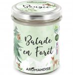 Lumanare parfumata naturala Aromandise Plimbare in Padure vegana 150g