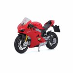 Macheta motocicleta Bburago scara 1:18 Ducati Panigale V4 rosu