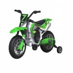 Motocicleta electrica 12V verde