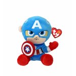 Plus Ty Captain America Beanie Babies Soft Marvel 15 cm