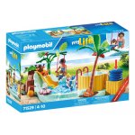 Set constructie Playmobil piscina de copii cu hidromasaj