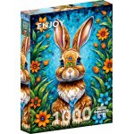Puzzle 1000 piese Enjoy Garden Bunny