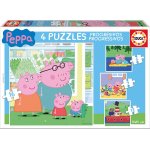 Puzzle Educa  Peppa Pig 6/9/12/16 piese