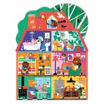 Puzzle gigant Djeco Casa micilor prieteni