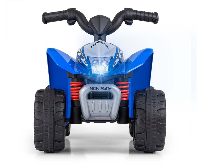 ATV electric pentru copii licenta Honda 18-36 luni cu sunete si lumini Blue