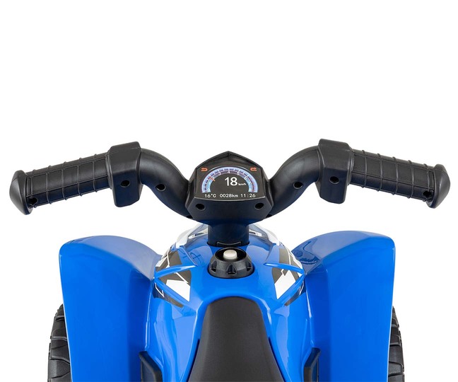 ATV electric pentru copii licenta Honda 18-36 luni cu sunete si lumini Blue - 4