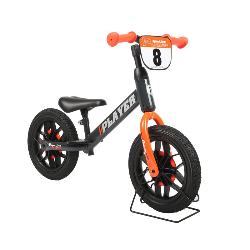 Balance bike Qplay Player Portocaliu - 2